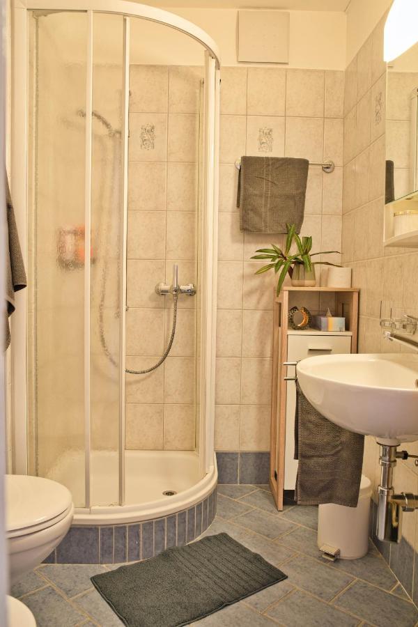 Zentrale Wohnung In St. Moritz Mit Grossem Balkon Buitenkant foto