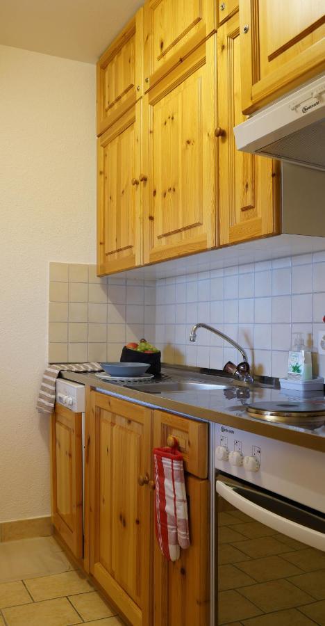 Zentrale Wohnung In St. Moritz Mit Grossem Balkon Buitenkant foto